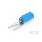 Te Connectivity Fork Terminal, #8 Stud Size, 16 AWG, 600 V, Vinyl, PVC Insulated, Blue 53244-2 - alternate 1